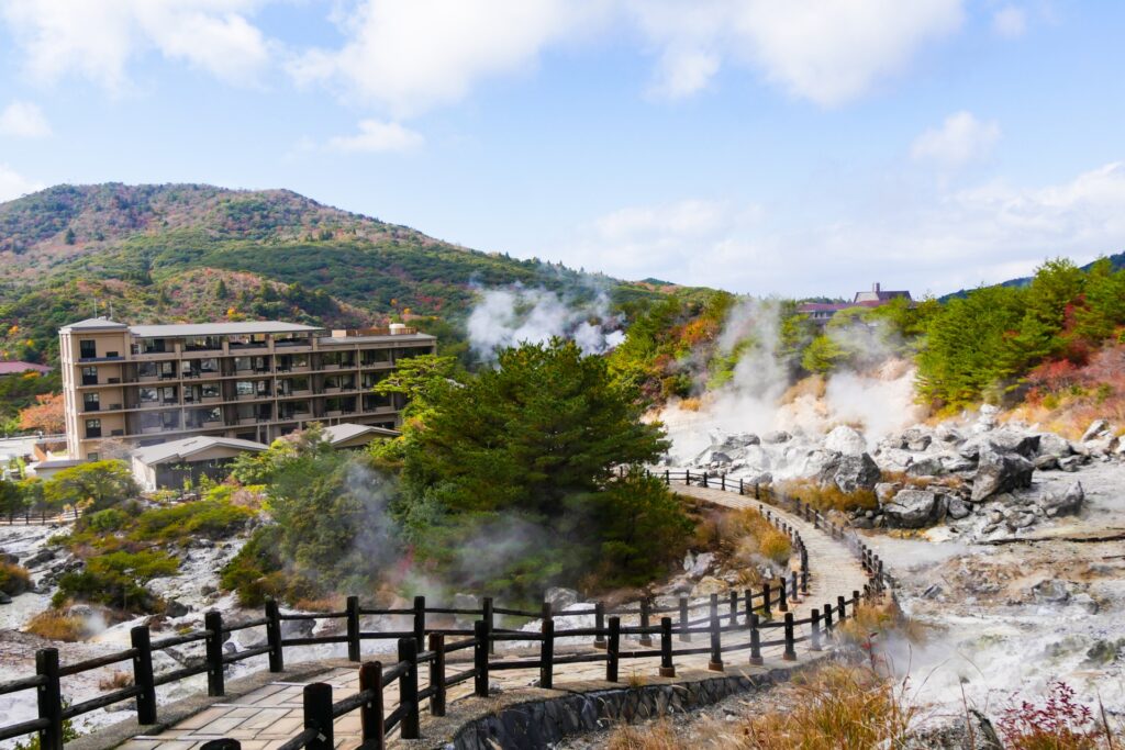 長崎雲仙の温泉のイメージ画像
